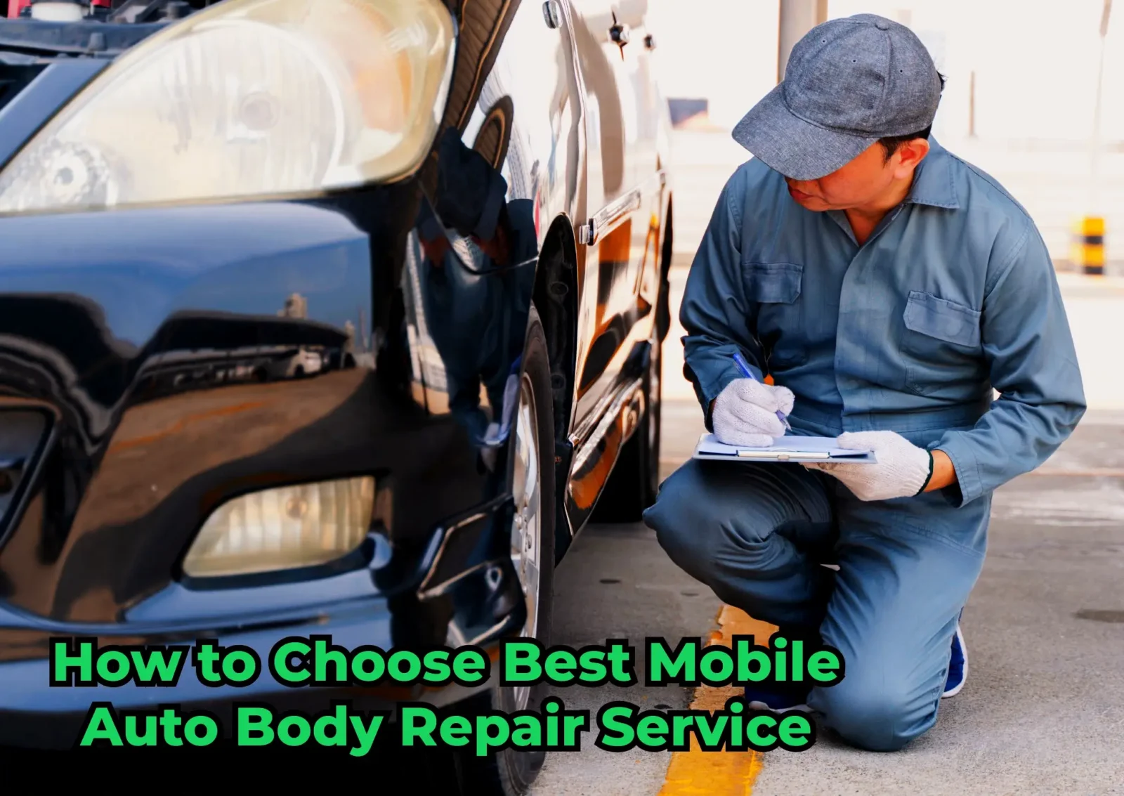 expert tips on selecting the perfect mobile auto body repair service for your needs.